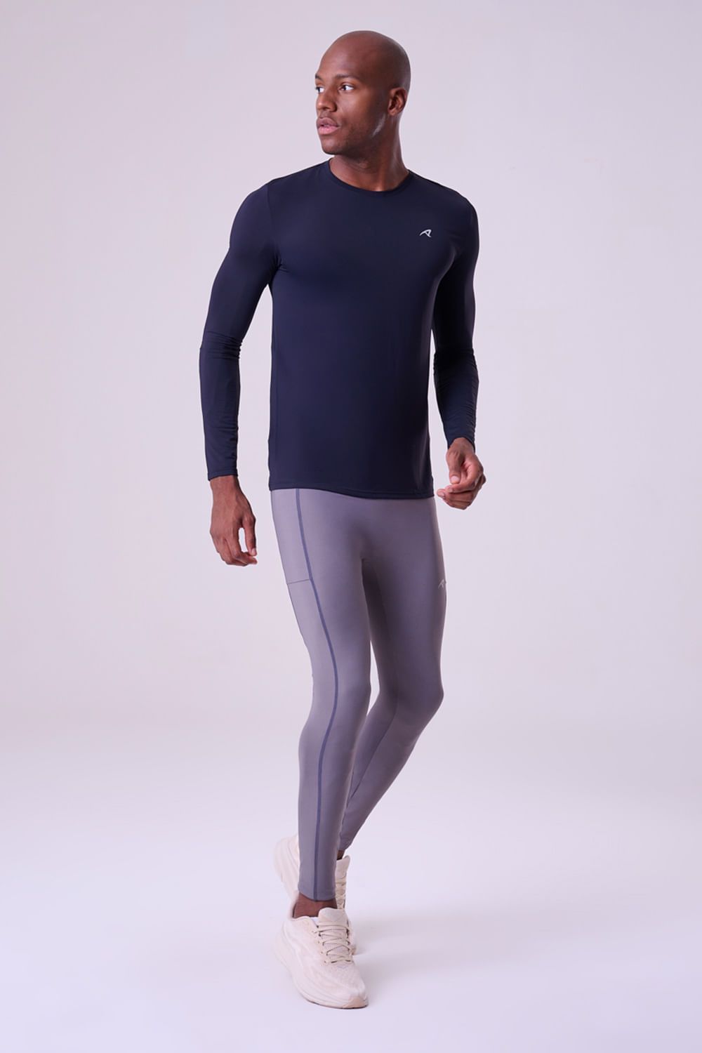 CAMISETA KEEP COOL PEP TRUE DRY MANGA LONGA MASC Cor:Preto;Tamanho:M 2