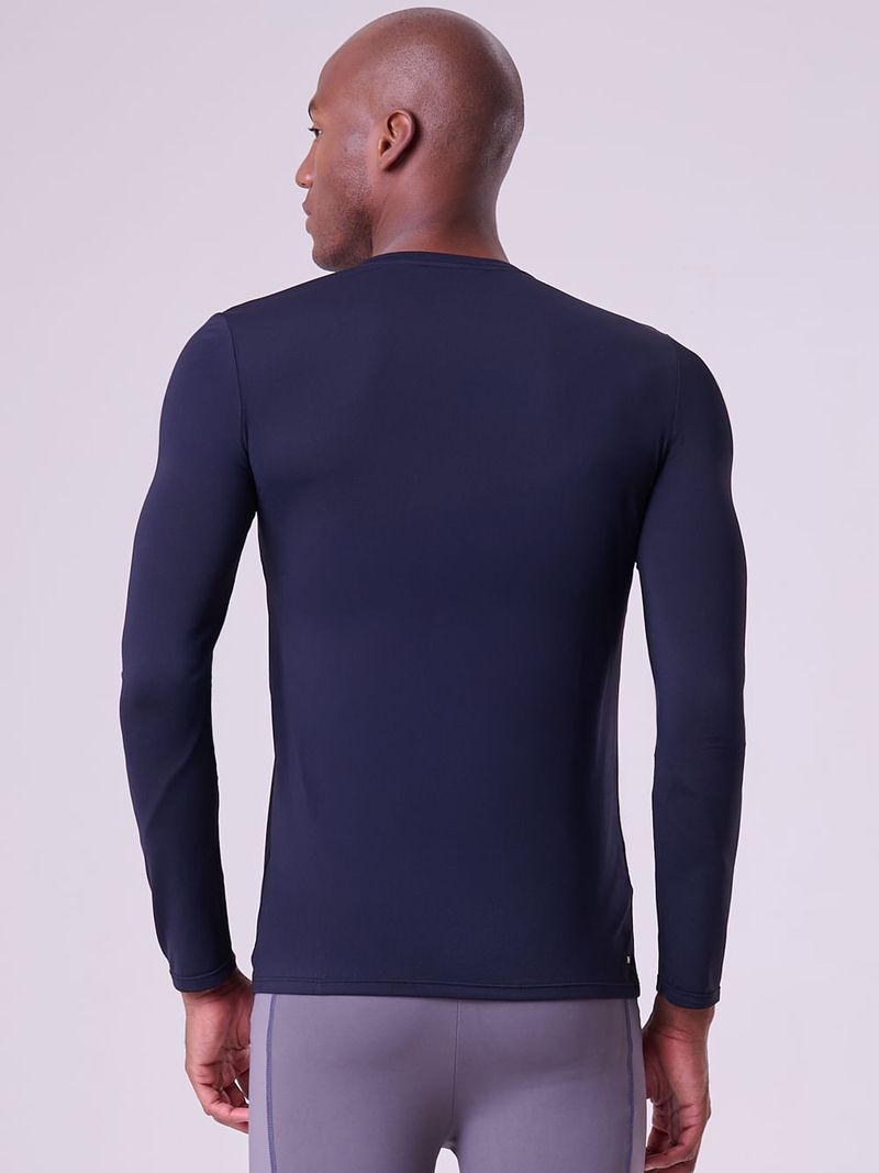 CAMISETA KEEP COOL PEP TRUE DRY MANGA LONGA MASC Cor:Preto;Tamanho:M 5