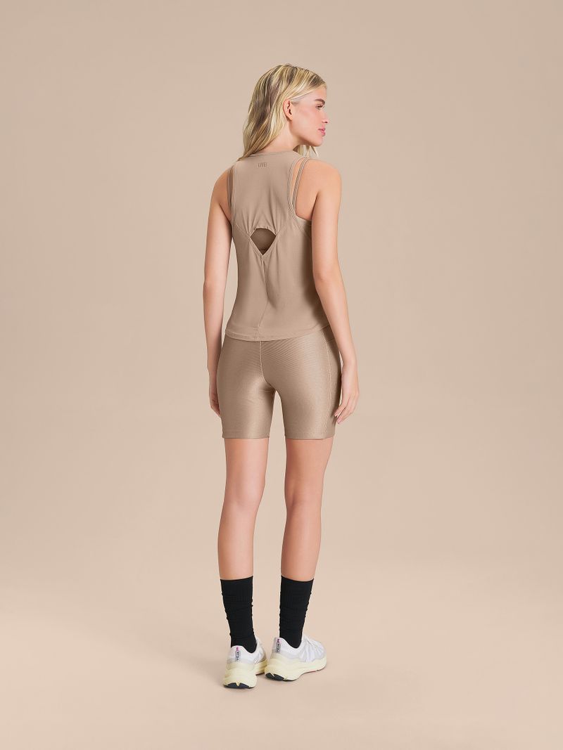 Regata Breath Back Comfort Cor:Bege;Tamanho:P 4