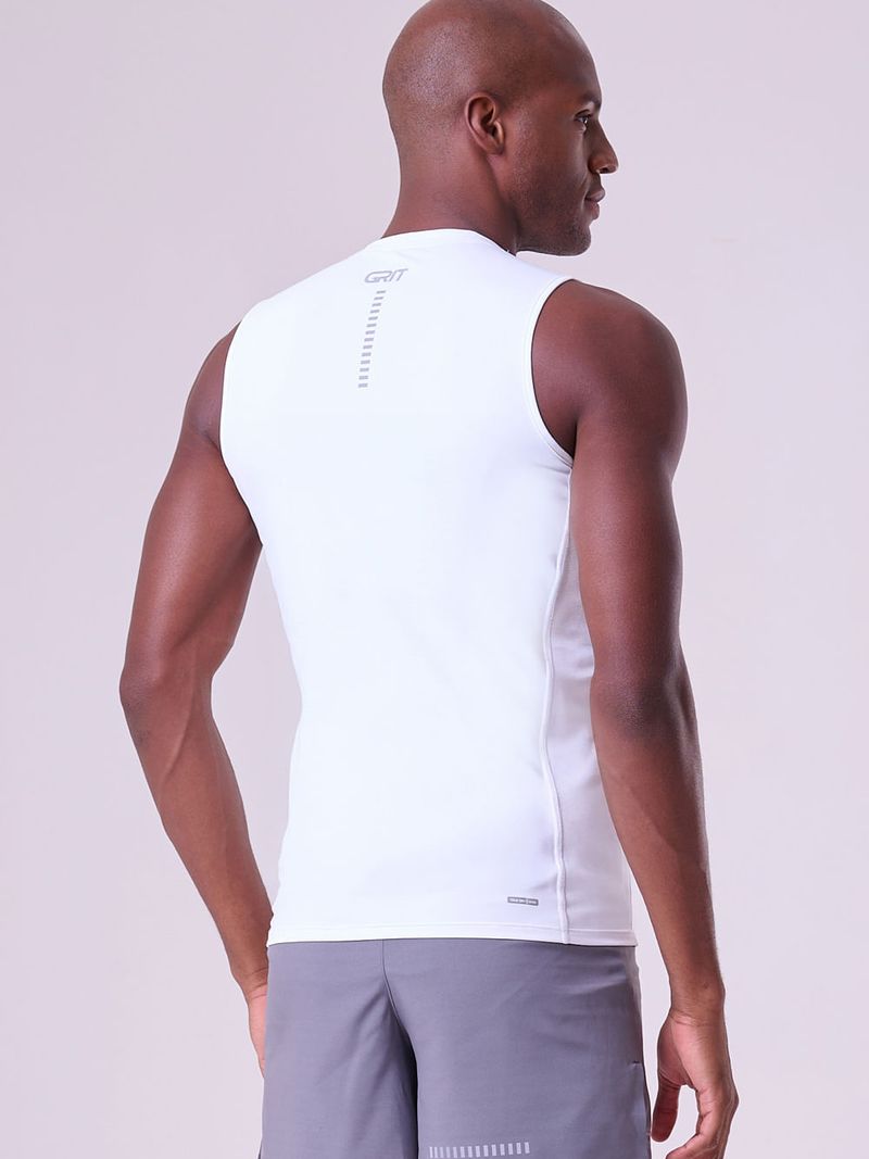 Regata Grit Bossa UV50 MASC Cor:Branco;Tamanho:P 4