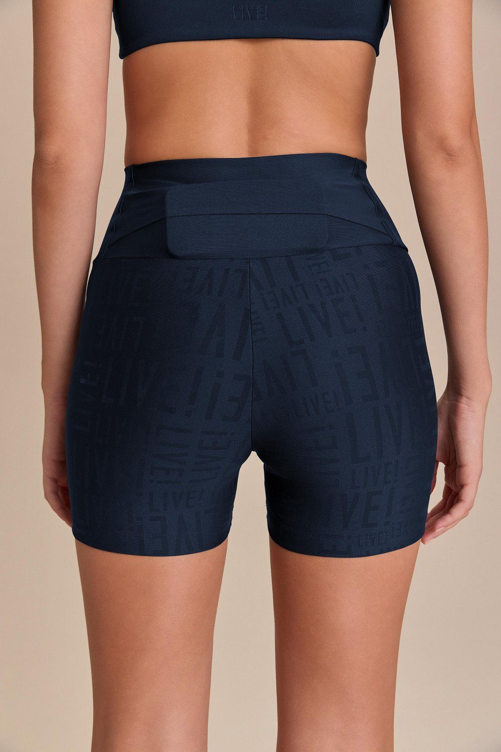 Shorts Fit Live Cor:Azul Escuro;Tamanho:G 2