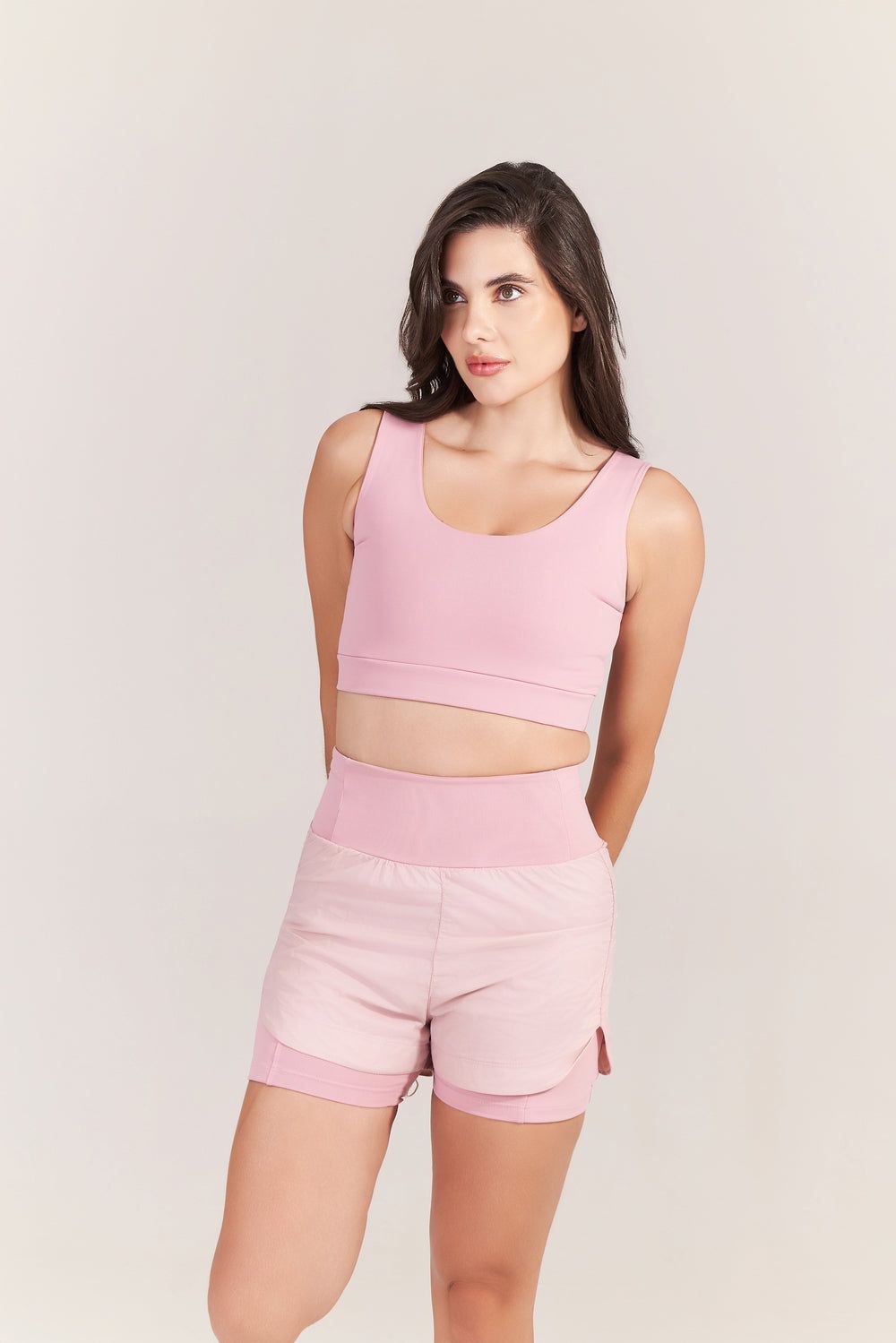 Short Feminino Run 360 Cor:Rosa;Tamanho:P 1