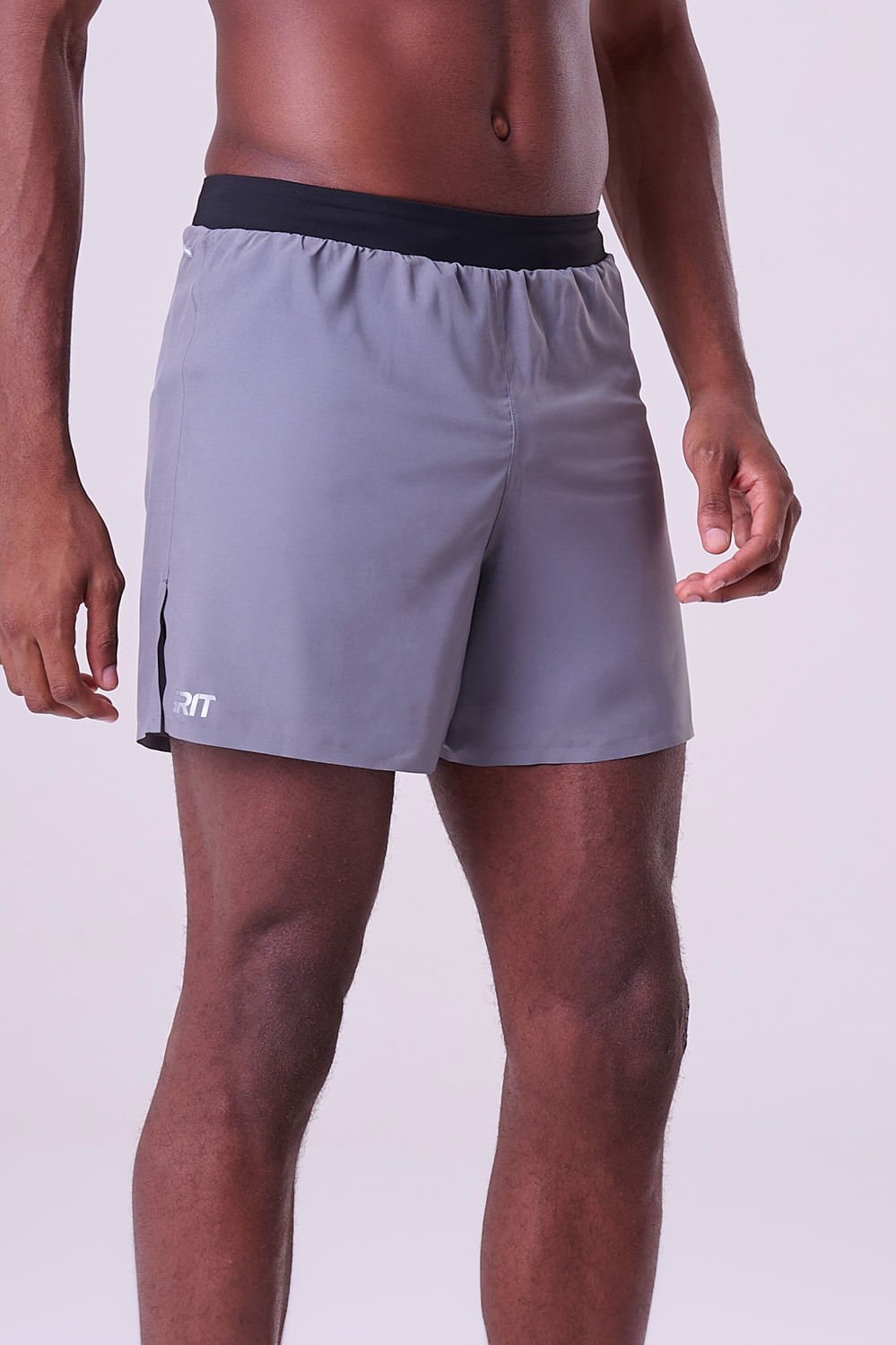 Short Com Bermuda Grit Bossa 3 Bolsos 5" Masc Color Cor:Cinza;Tamanho:P