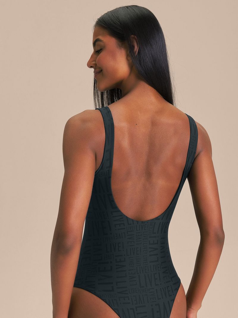 Body LIVE Cor:Verde Escuro;Tamanho:M 2