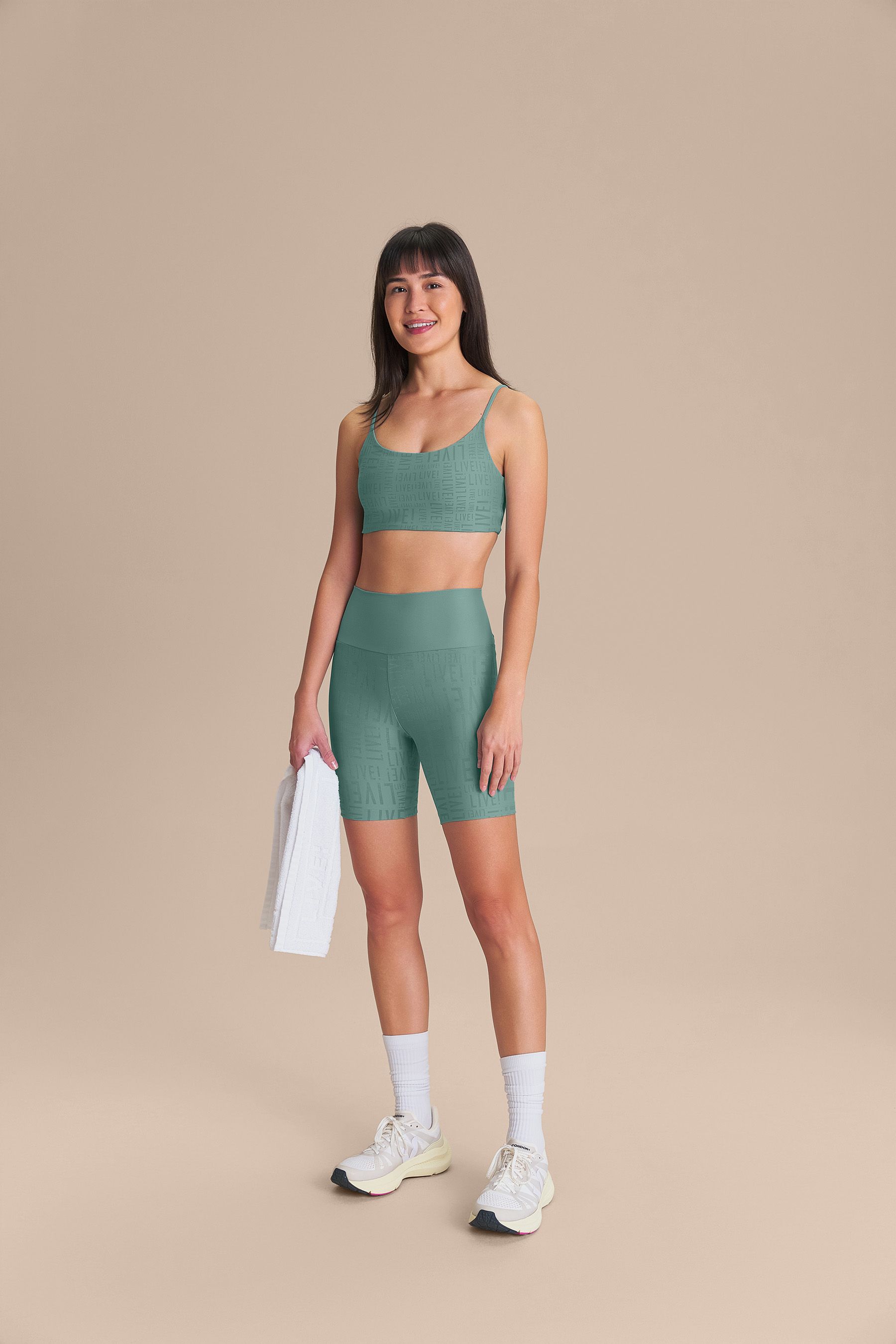 Top Curve LIVE Cor:Verde Menta;Tamanho:M 2