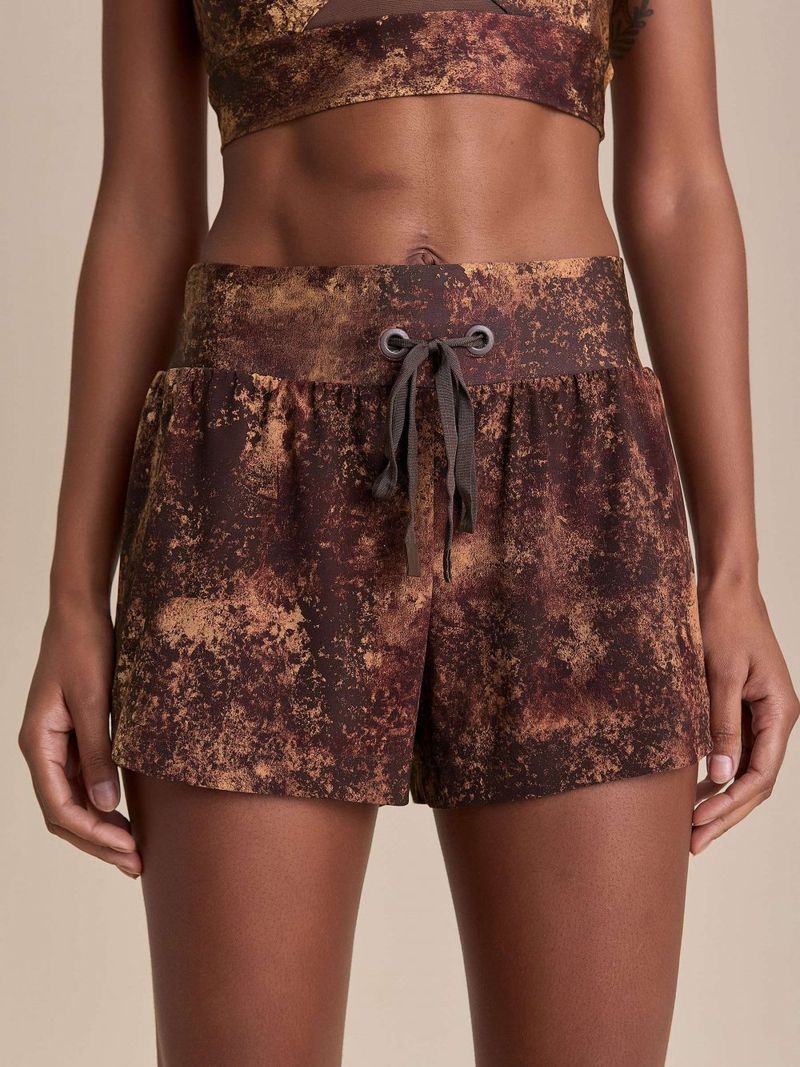 Shorts Pro Dryside Evolve Cor:Marrom;Tamanho:P 1