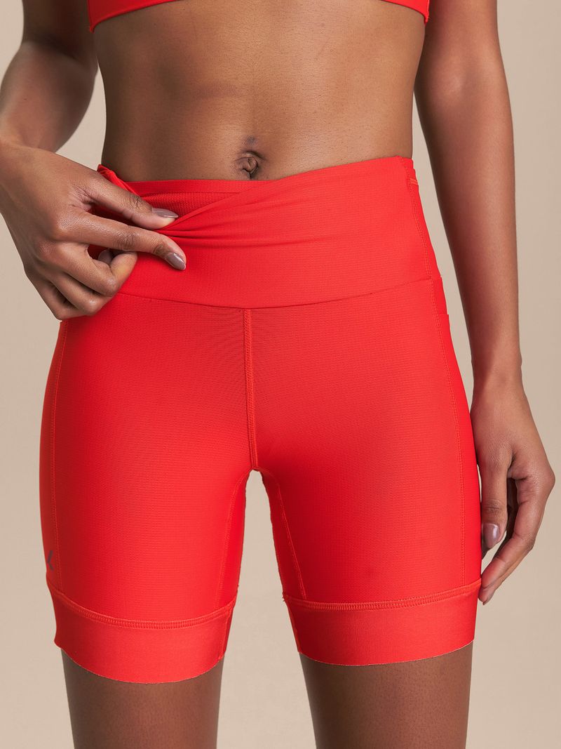 Bermuda Six Pockets Speed Cor:Vermelho;Tamanho:M 3