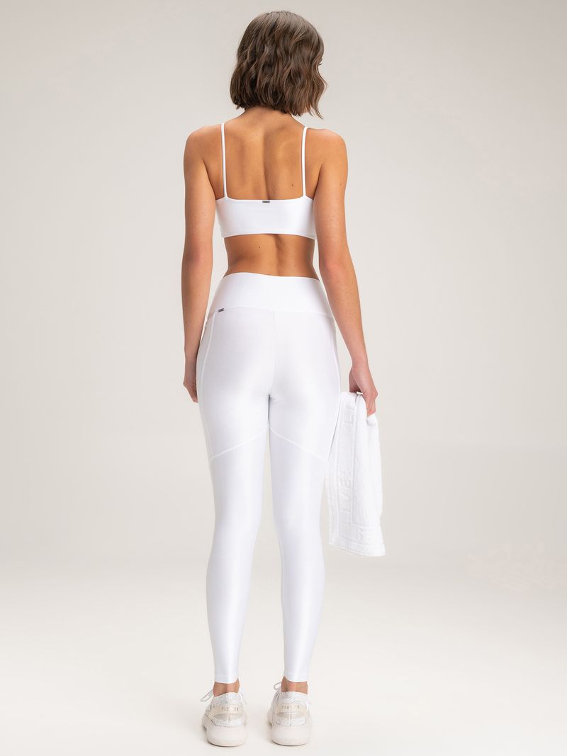 Legging Allure Adaptiv Preto e Branco Cor:Branco;Tamanho:P 3
