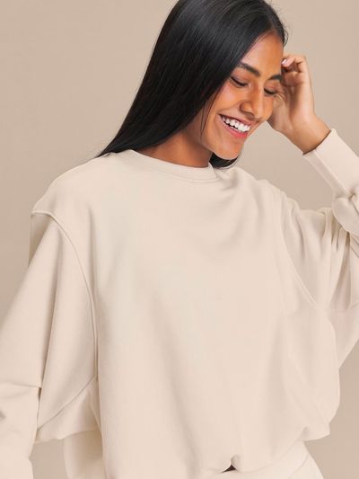 Blusao Earth Knit Cor:Creme;Tamanho:M