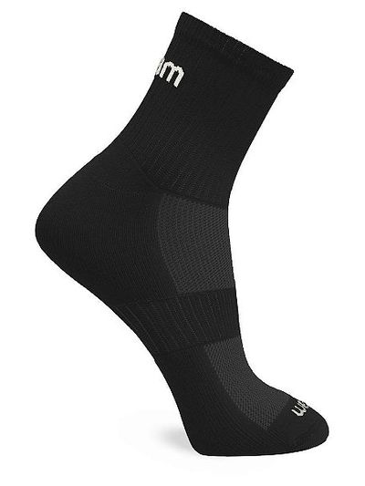 Meia Performance Feminina Cano Curto Poliamida Cor:Preto;Tamanho:34-39