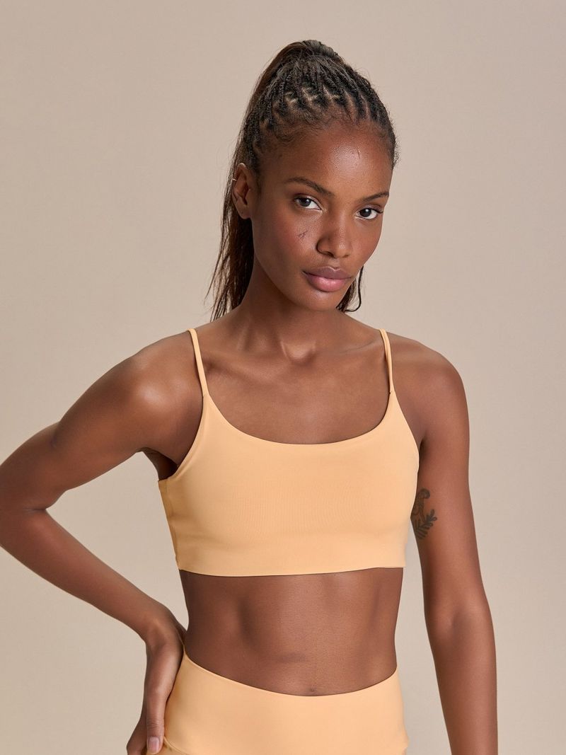 Top Curve Sense Cor:Creme;Tamanho:M 1