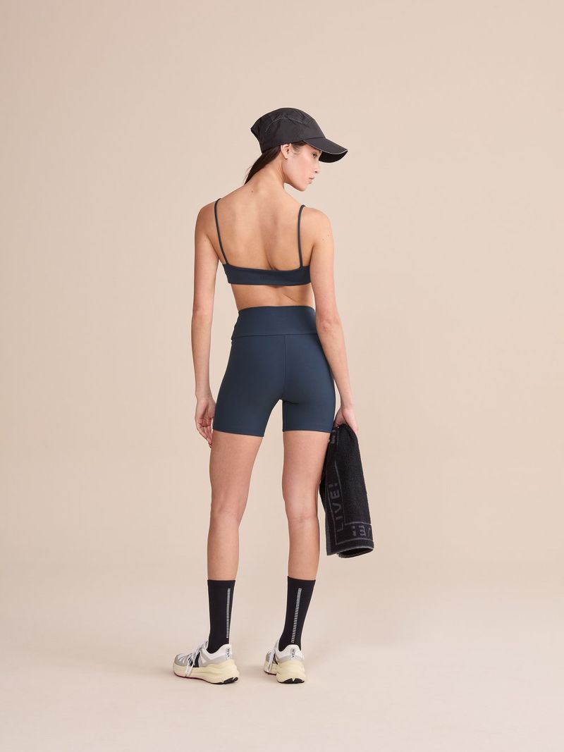 Top Slim Sense Cor:Azul petroleo;Tamanho:M 5