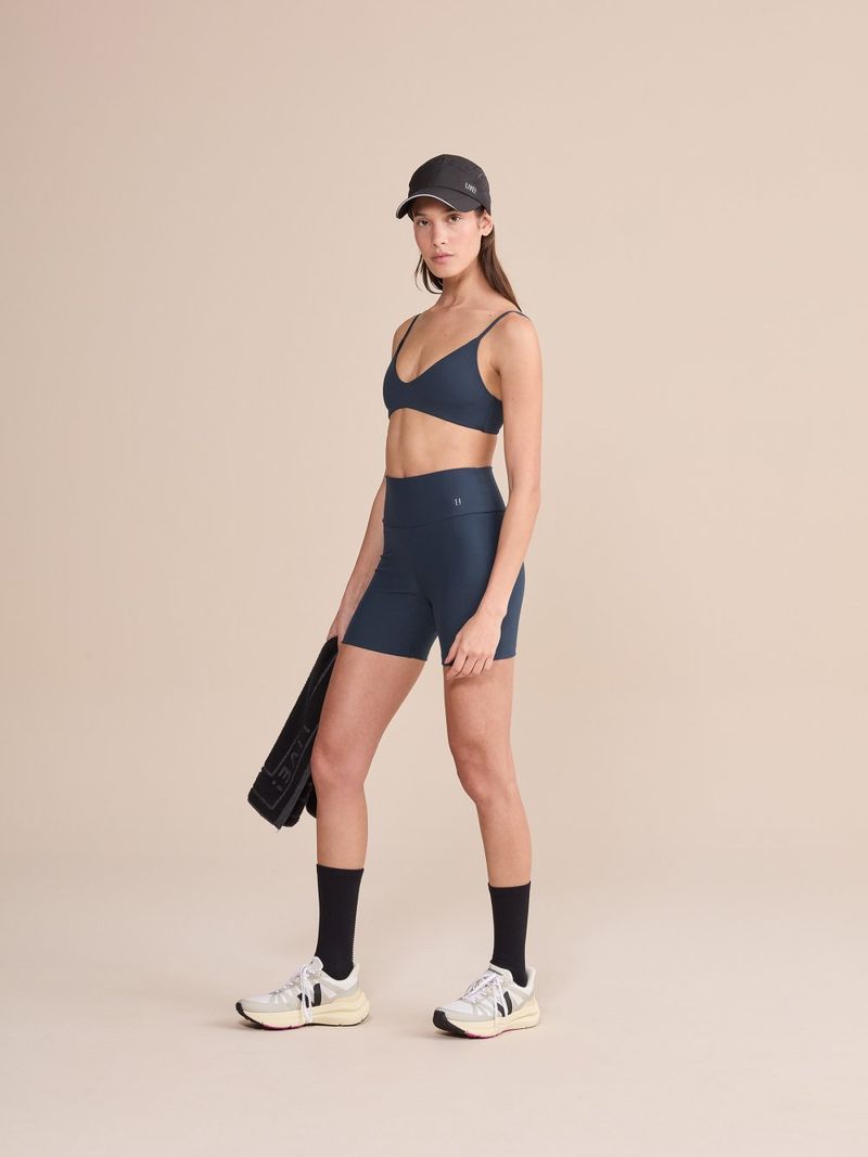 Top Slim Sense Cor:Azul petroleo;Tamanho:M 3