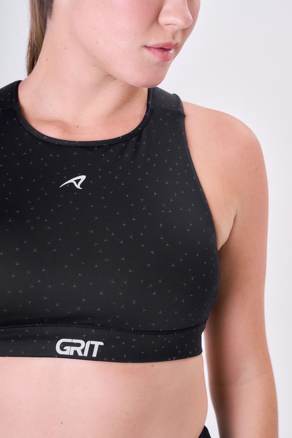 Top Grit Bossa Ajustavel 1 Bolso Nadador Reflect Preto Reflect Cor:Preto;Tamanho:PP 6