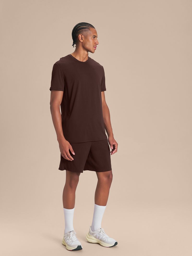 Camiseta Train Comfy Men Cor:Marrom;Tamanho:M 4