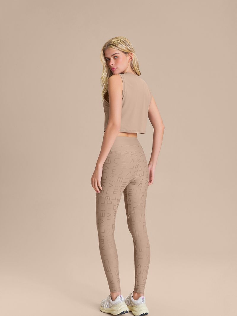 Regata Cropped LIVE Comfort Cor:Bege;Tamanho:M 4