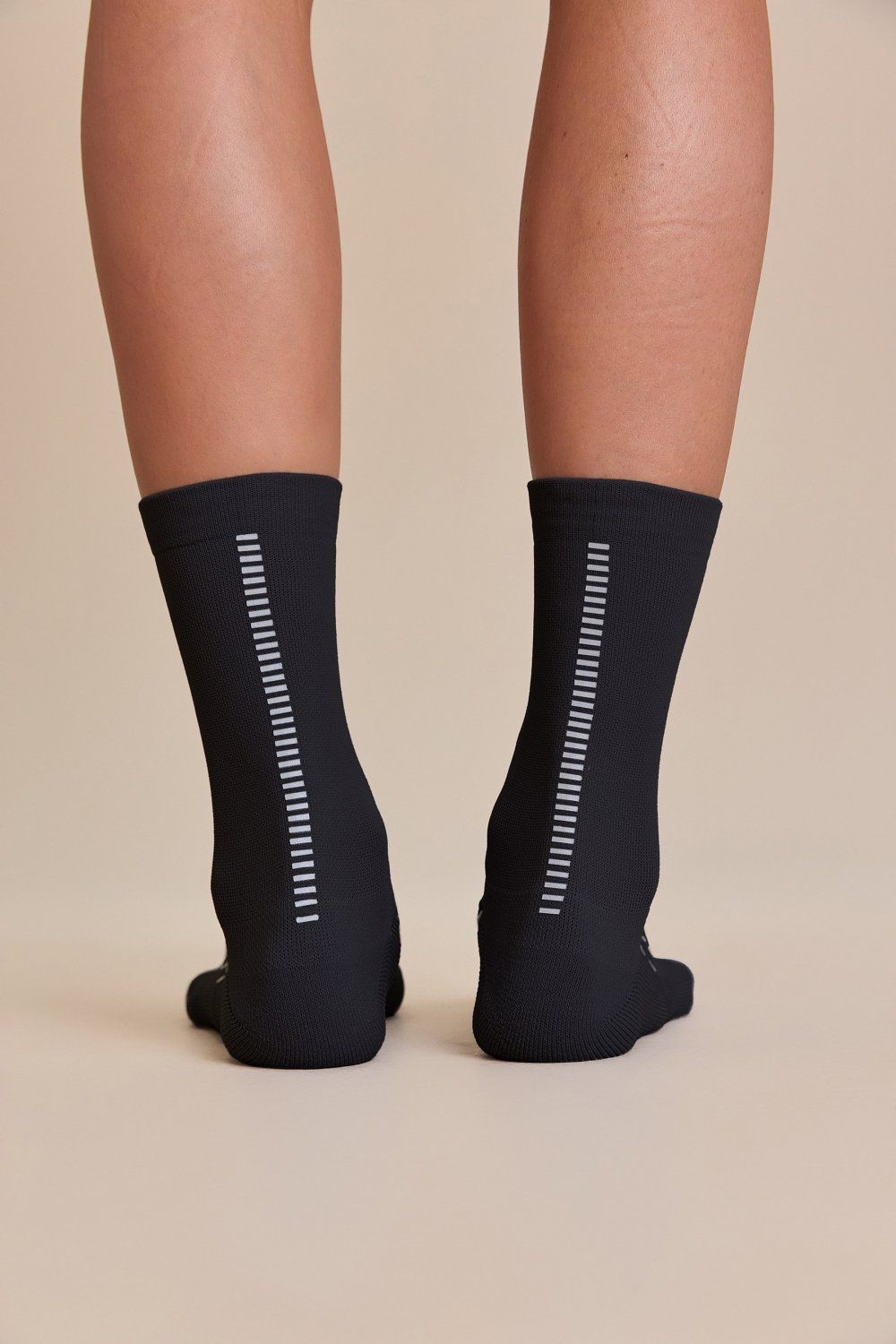 Meia Reflex Run Long Unissex Cor:Preto;Tamanho:33 A 38