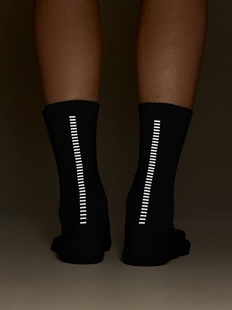 Meia Reflex Run Long Unissex Cor:Preto;Tamanho:33 A 38 4