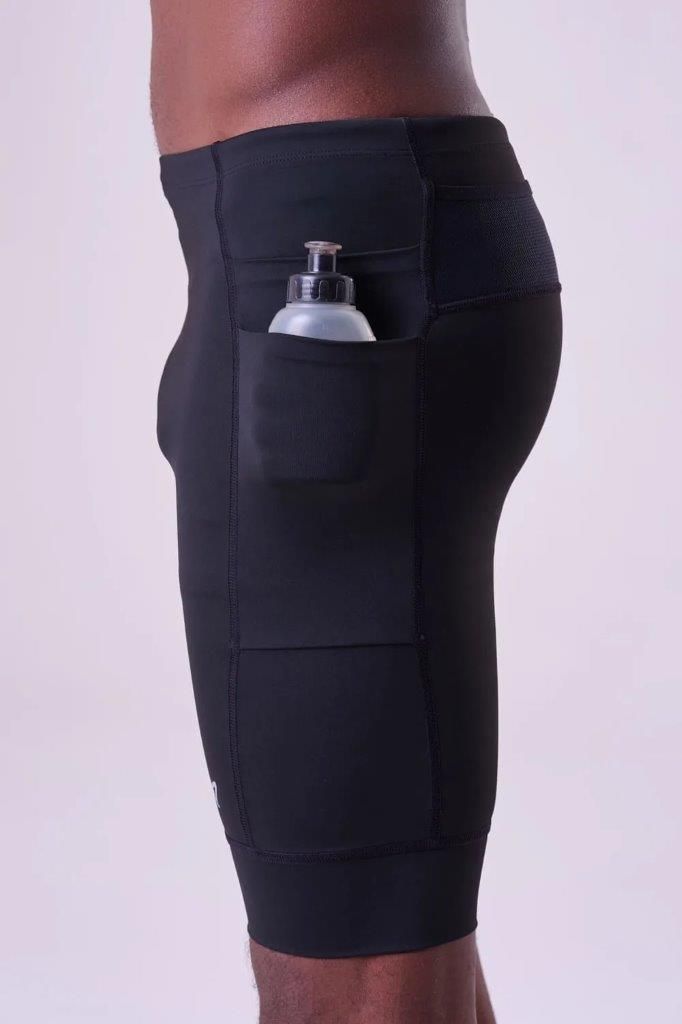 Bermuda Grit Bossa 6 Bolsos 9" Masc Preto Cor:Preto;Tamanho:G 9