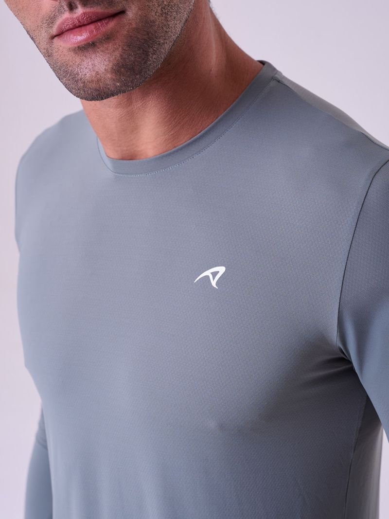 CAMISETA KEEP COOL PEP TRUE DRY MANGA LONGA MASC Cor:Verde Claro;Tamanho:M 3