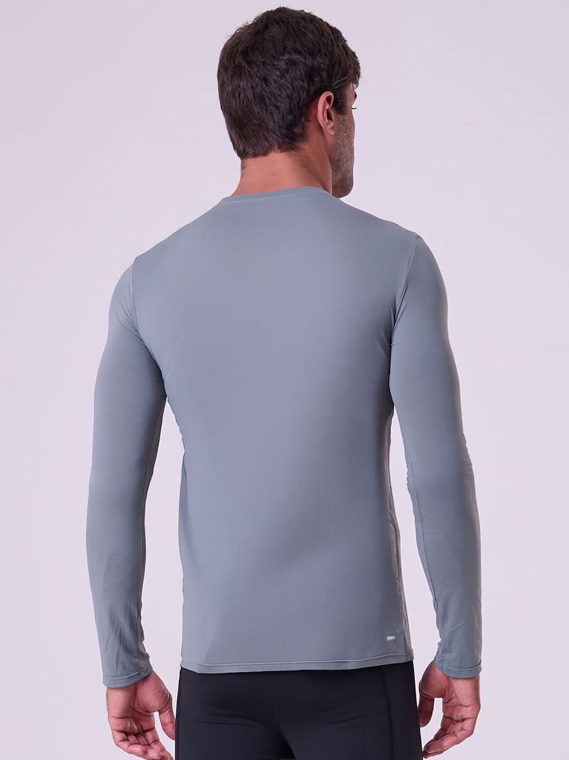 CAMISETA KEEP COOL PEP TRUE DRY MANGA LONGA MASC Cor:Verde Claro;Tamanho:M 4