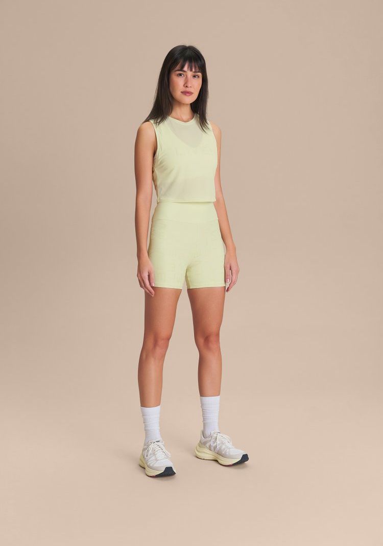 Regata Cropped LIVE Comfort Cor:Verde Suave;Tamanho:M 2