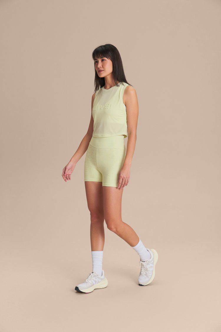Regata Cropped LIVE Comfort Cor:Verde Suave;Tamanho:M 3