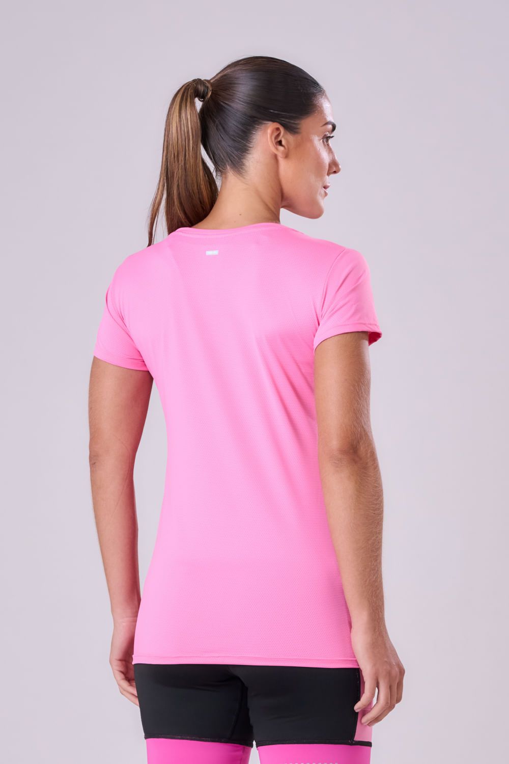 Camiseta Keep Cool Pep UV50 Cor:Rosa Claro;Tamanho:M 3