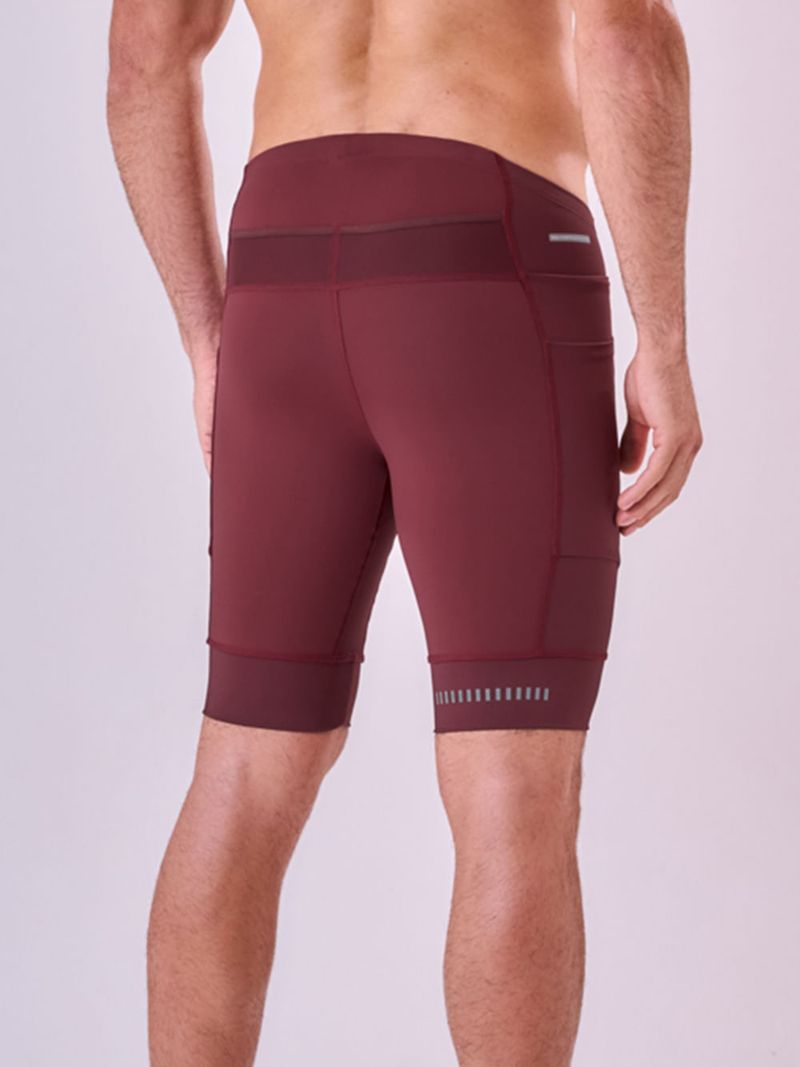 Bermuda Grit Bossa 6 Bolsos 9" Masc Color Cor:Vermelho;Tamanho:P 5