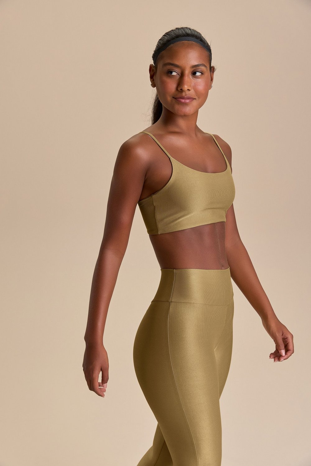 Top Curve Allure Adaptiv Cor:Mocassim;Tamanho:M