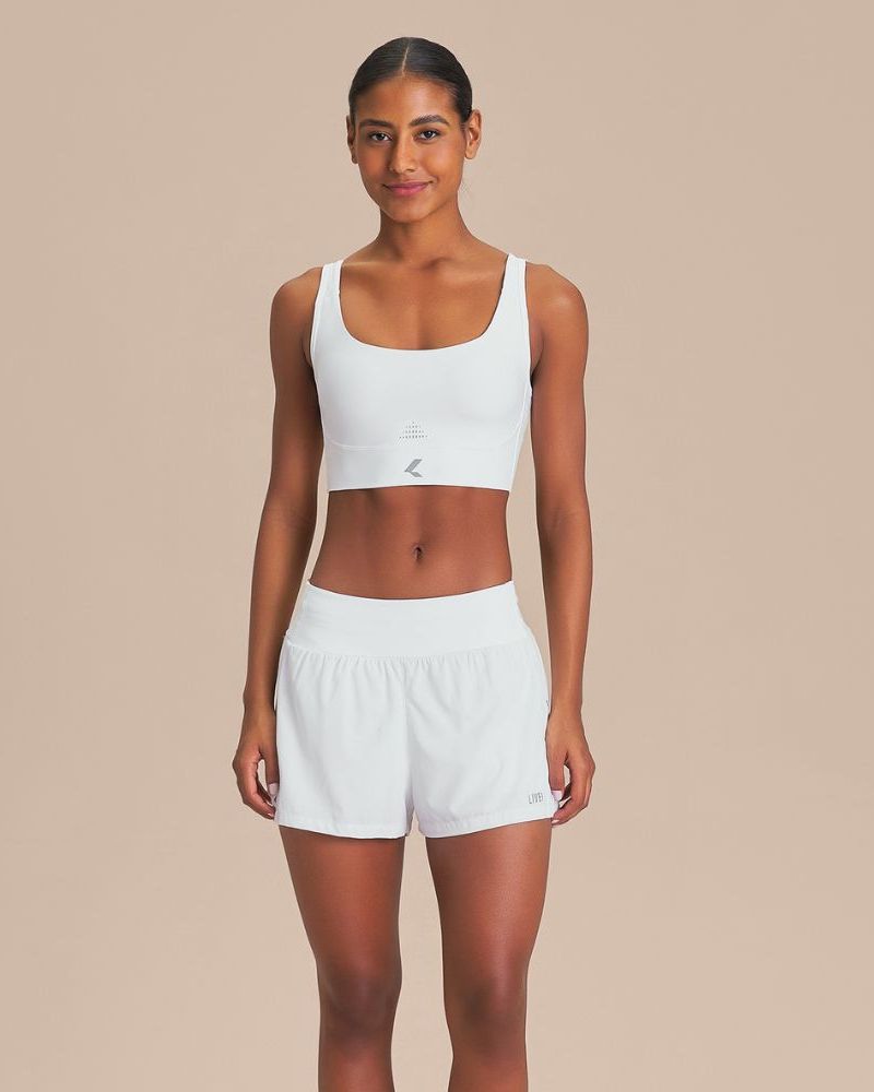 Shorts Pro Six Pockets Cor:Branco;Tamanho:P 1