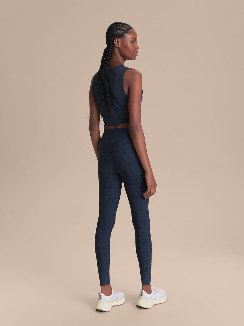 Regata Cropped LIVE Comfort Cor:Azul Escuro;Tamanho:M 4