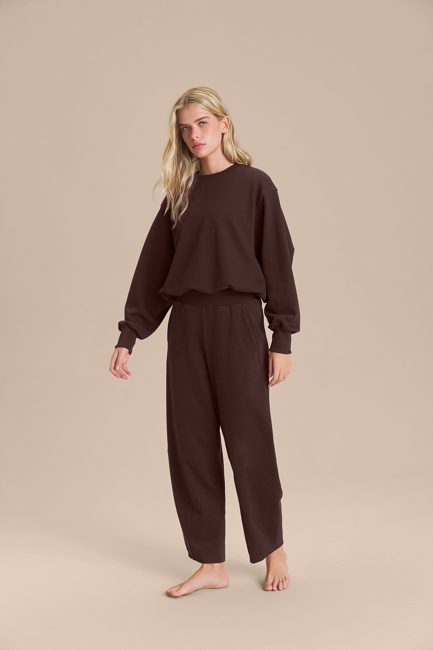 Blusao Earth Knit Cor:Marrom;Tamanho:P 4