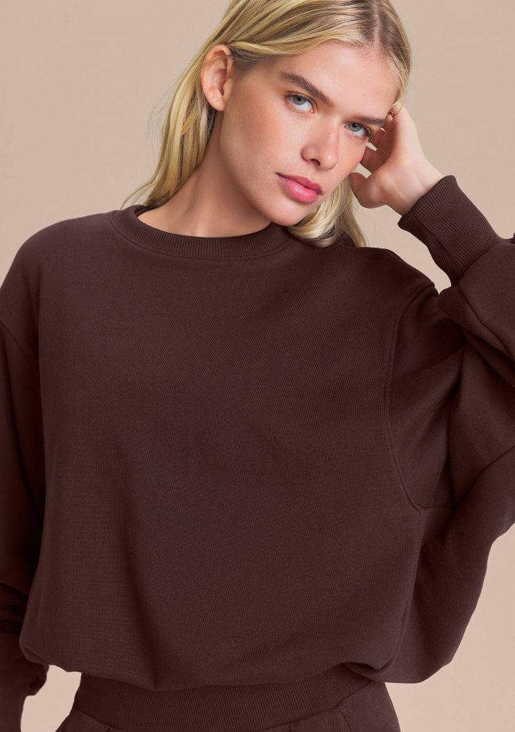 Blusao Earth Knit Cor:Marrom;Tamanho:P 3