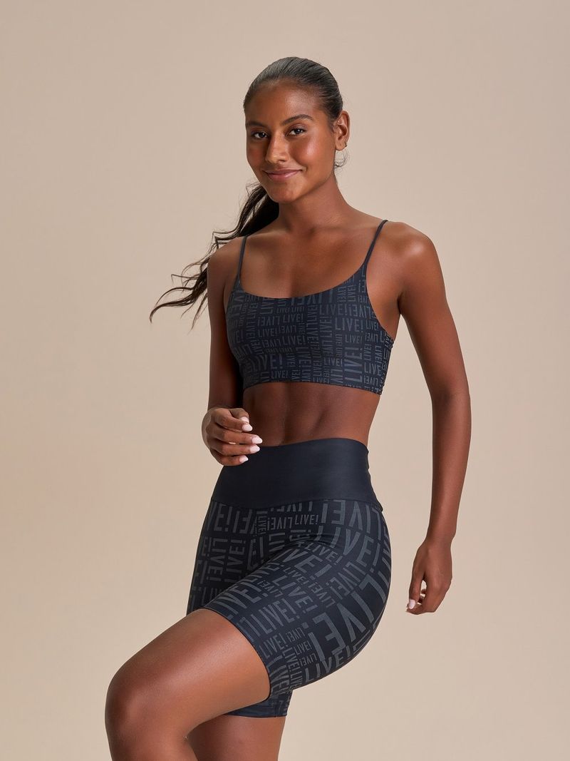 Top Curve Live Cor:Preto;Tamanho:M 1