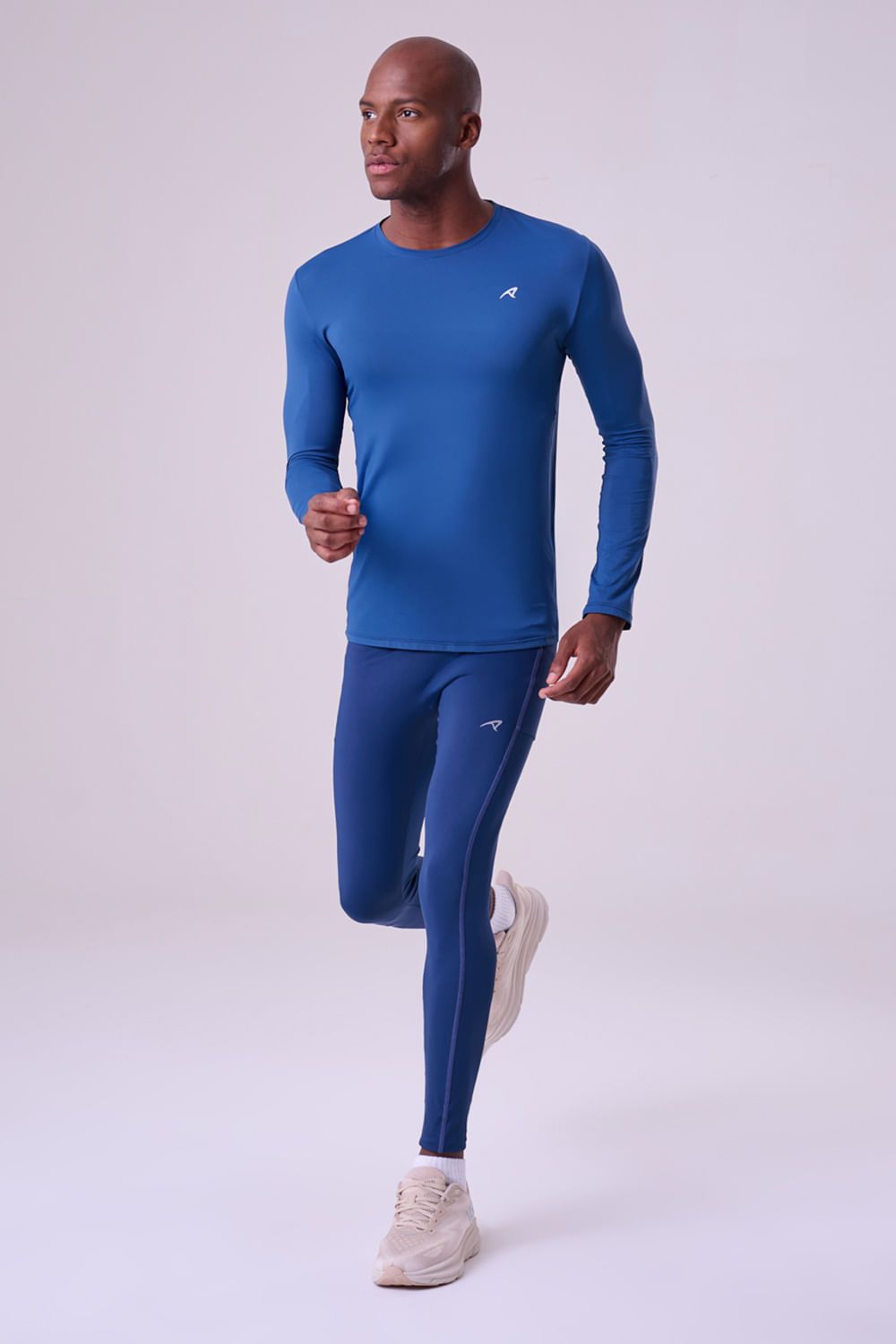 LEGGING SIGNATURE SAMBA 2 BOLSOS MASC Cor:Azul;Tamanho:M 3