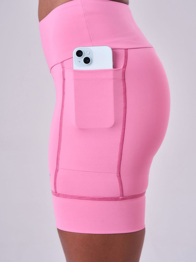 Bermuda Grit Bossa 3 Bolsos 18cm Cor:Rosa;Tamanho:PP 3