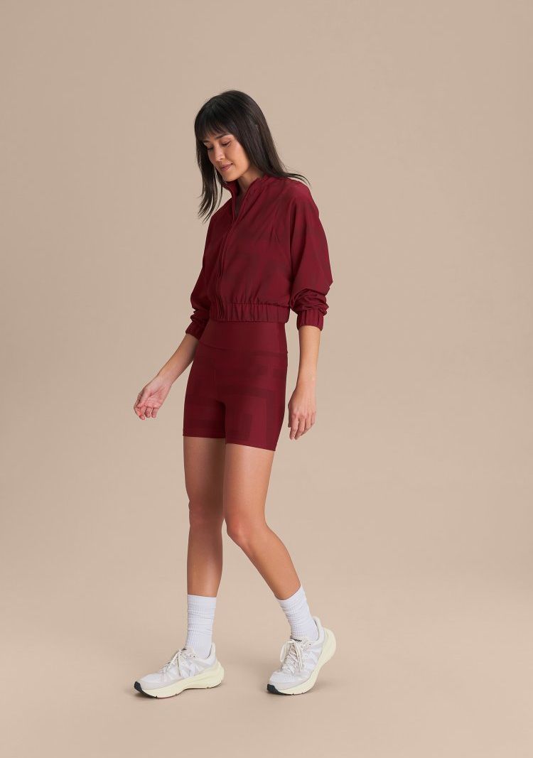 Shorts Maxi LIVE Cor:Vermelho Escuro;Tamanho:P 1