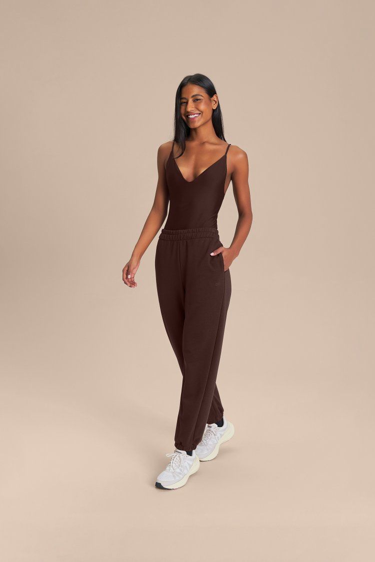 Calca Jogger Welfare Cor:Marrom;Tamanho:P