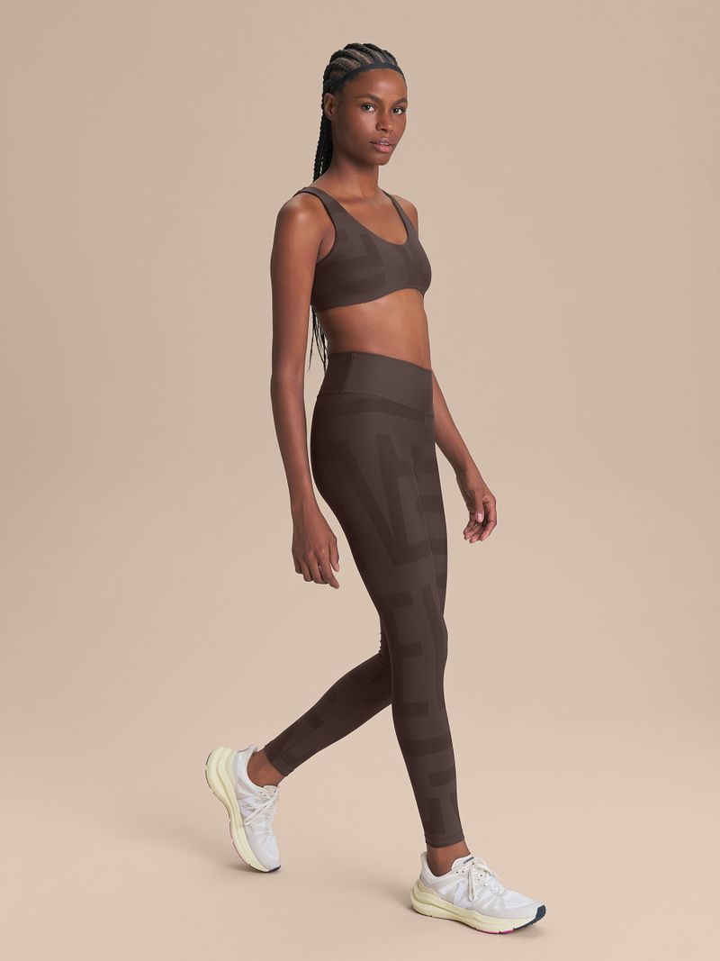 Legging Maxi LIVE Cor:Cinza Escuro;Tamanho:M 2