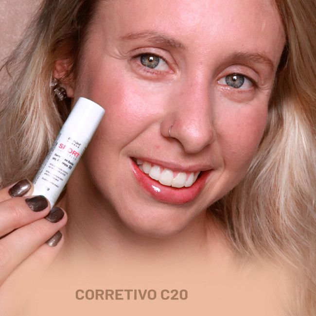 Corretivo com protetor solar fps 40 fpuva 30 c10 7g