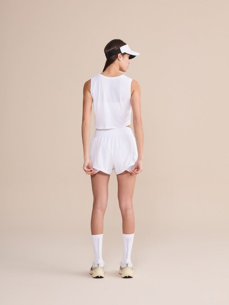 Shorts Pro Dryside Cor:Branco;Tamanho:M 4