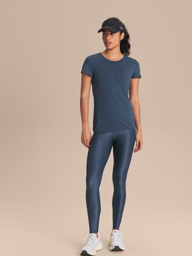 Camiseta LIVE Comfort Cor:Azul;Tamanho:G 2