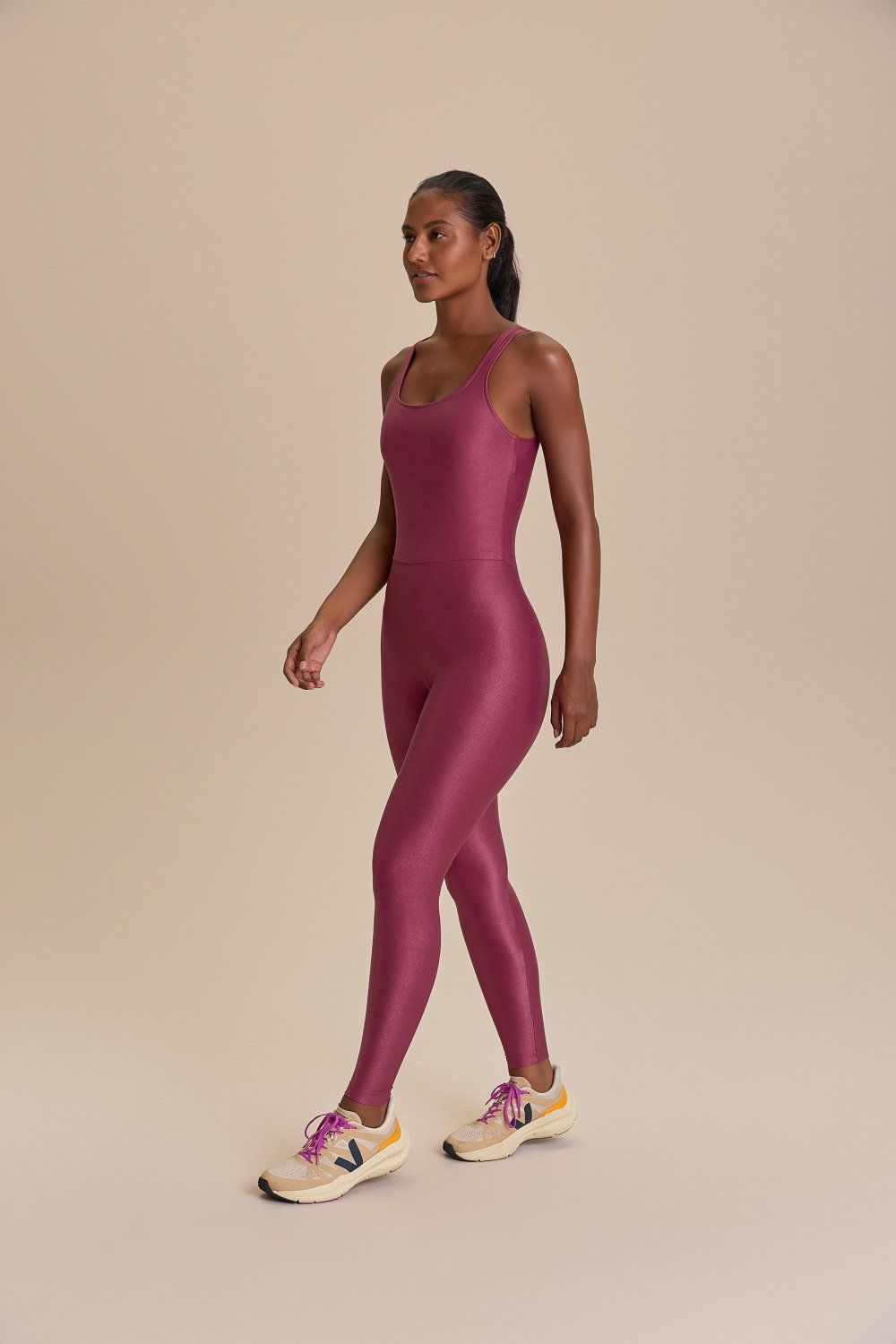 Macacão Allure Adaptiv Cor:Fucsia Escuro;Tamanho:P 3