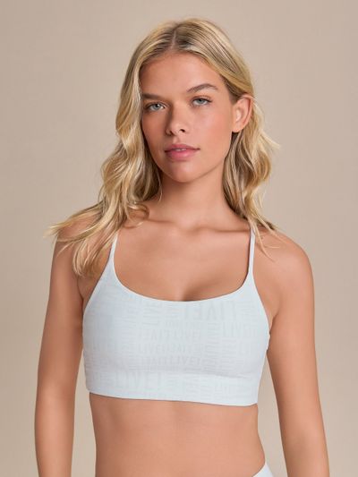 Top Curve LIVE Cor:Branco;Tamanho:M