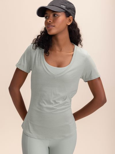 Camiseta Fit Live Future Herb