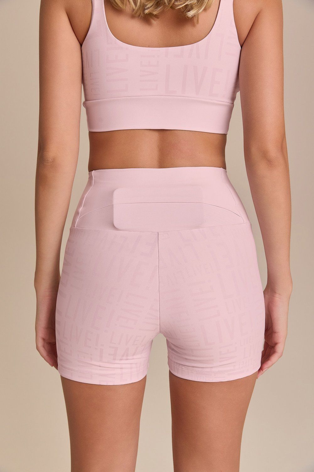 Shorts Fit Live Cor:Lavanda;Tamanho:M 5