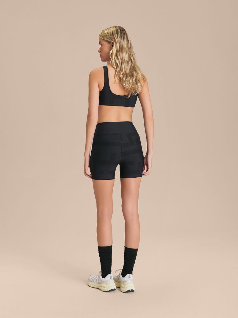 Shorts Maxi LIVE Cor:Preto;Tamanho:P 3