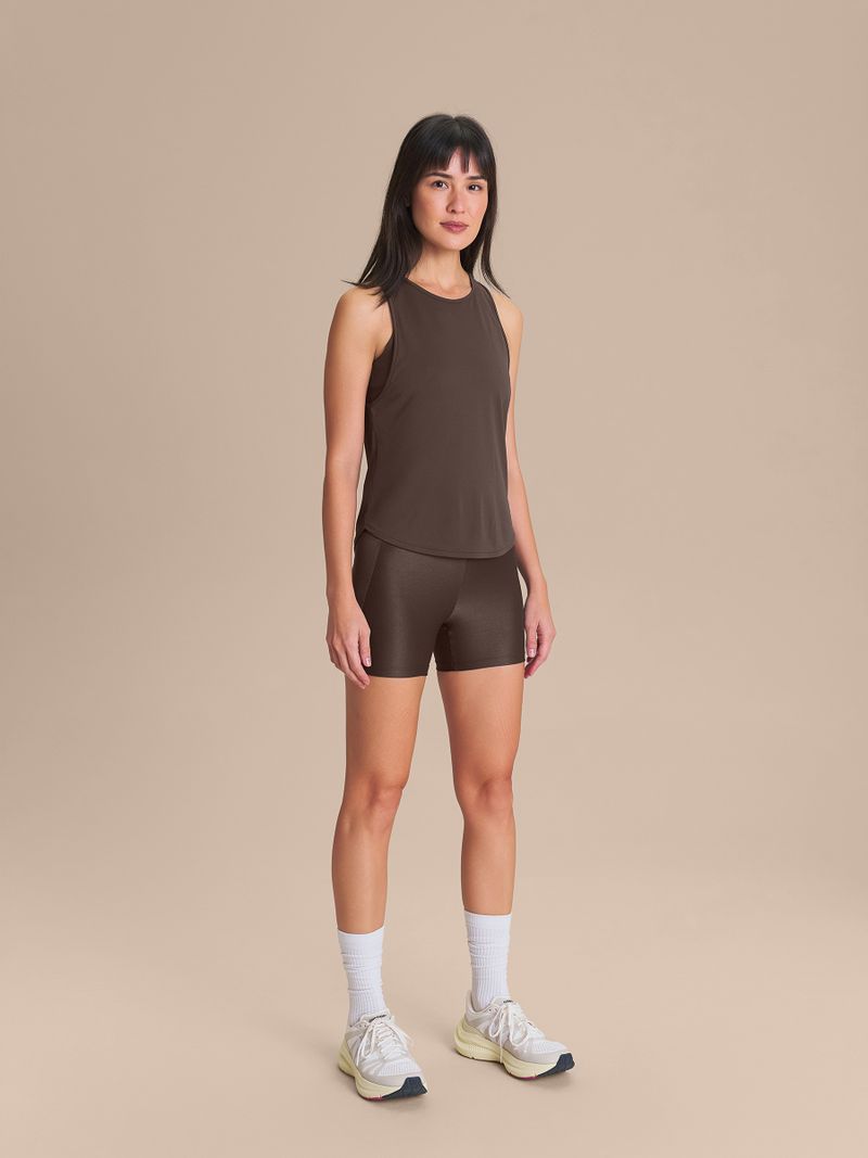 Regata Breath Back Comfort Cor:Cinza Escuro;Tamanho:P 3