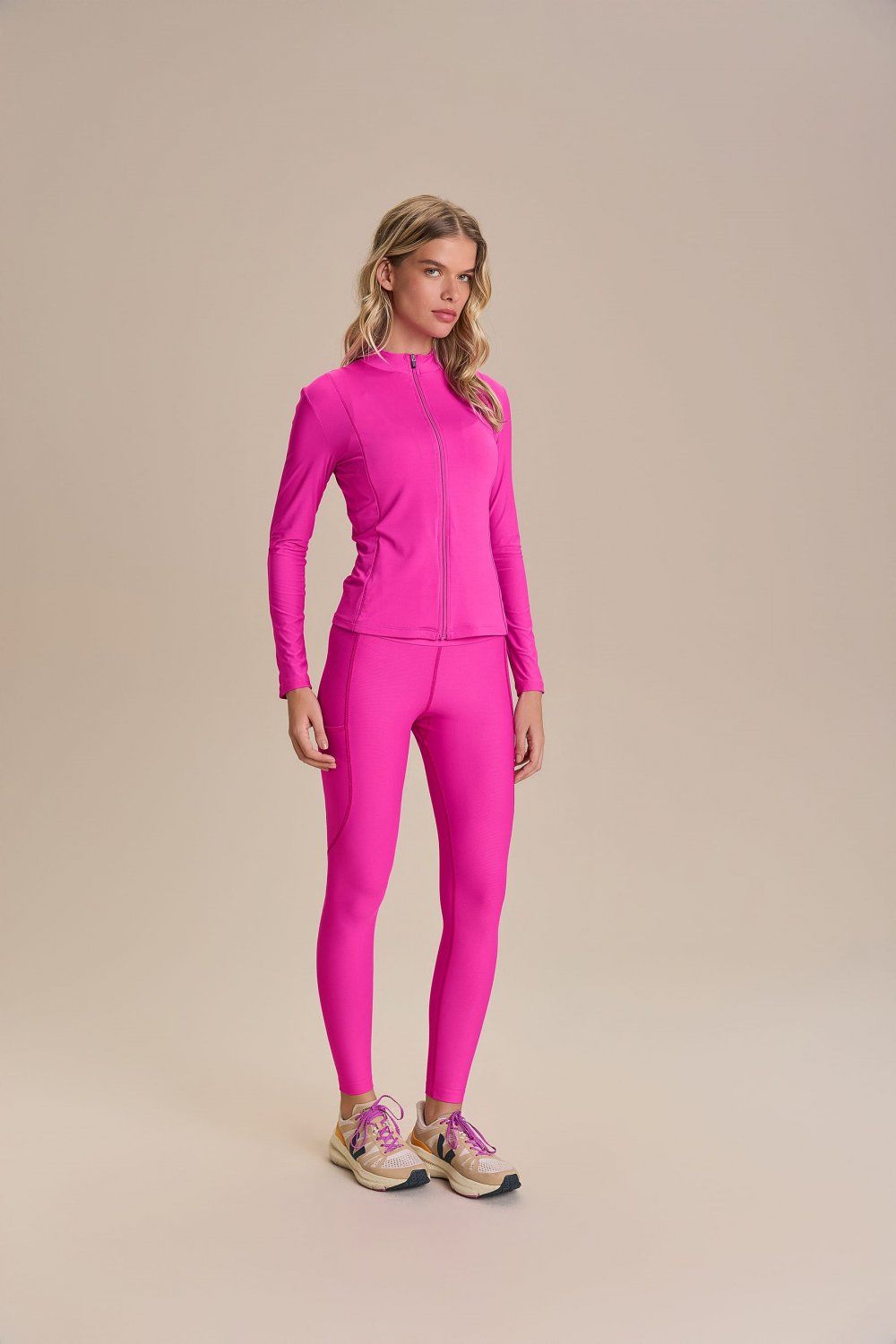 Jaqueta Harmony Cor:Fucsia;Tamanho:P 3